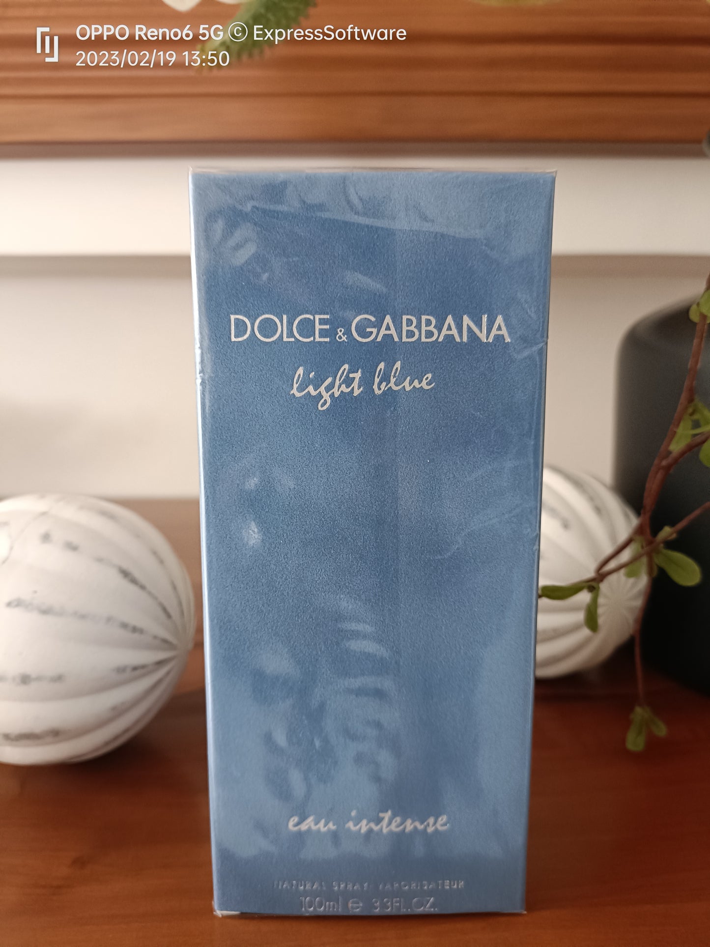 DOLCE & GABBANA Light Blue Eau Intense for women 100 ml original sealed box brand new