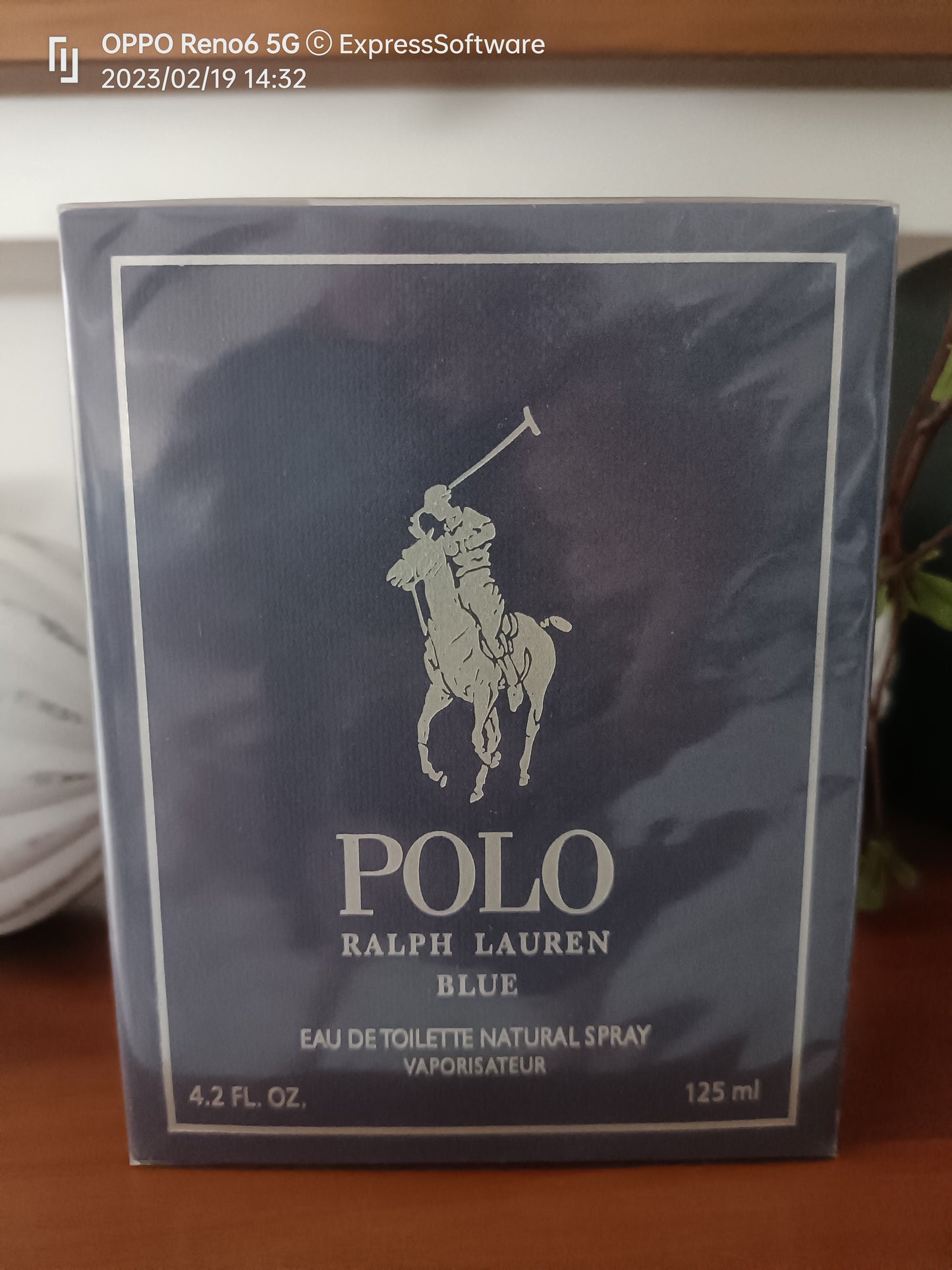 POLO Ralph Lauren "Blue" for men 125 ml eau de toilette in brand new sealed box