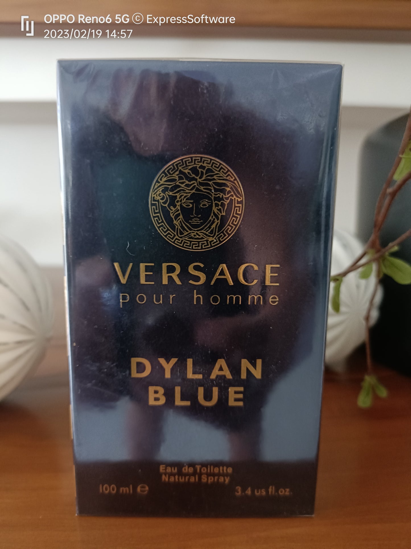 Versace Pour Homme Dylan Blue for men 100 ml in original sealed box brand new unopen