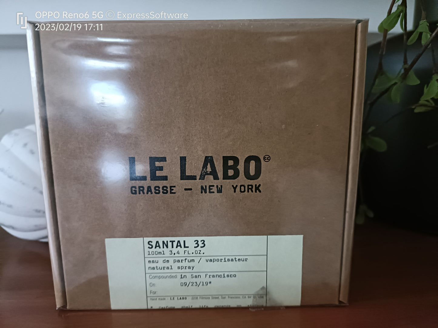 Le Labo Santal 33 eau de parfum for women and men 100 ml in sealed original box