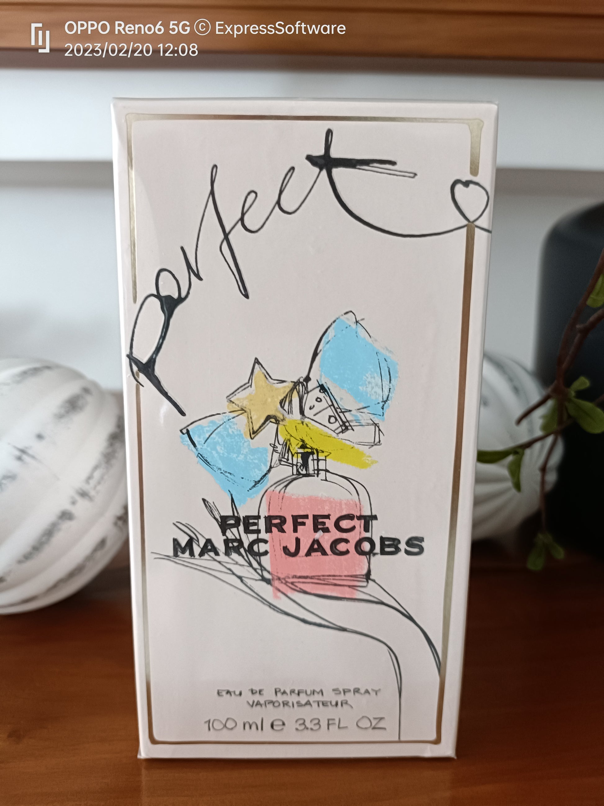 Marc Jacobs Eau De Parfum Spray, Perfect - 100 ml